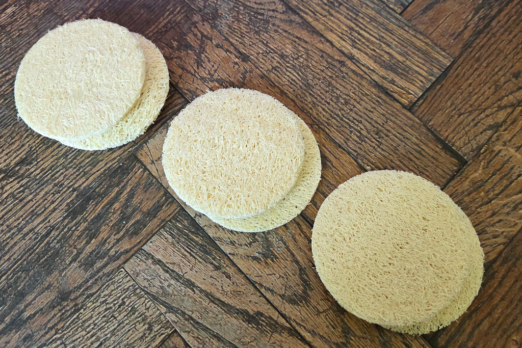 EXFOLIATING FACIAL LOOFAH PADS (2 pack)