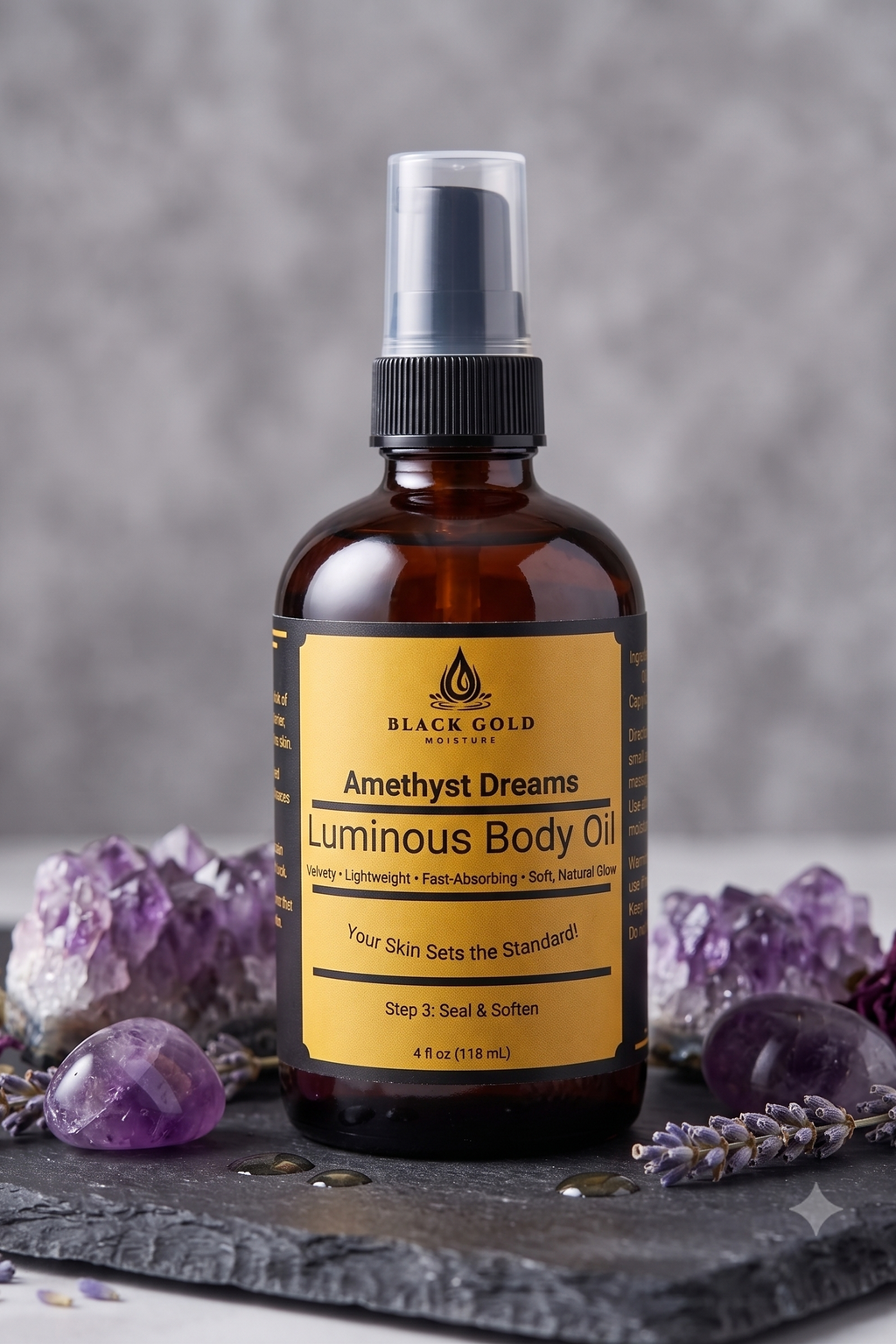 AMETHYST DREAMS BODY OIL - 4 oz