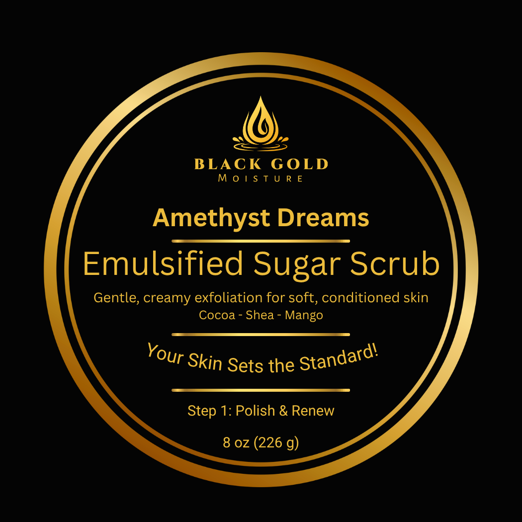 AMETHYST DREAMS EMULSIFIED SUGAR SCRUB - 8 oz