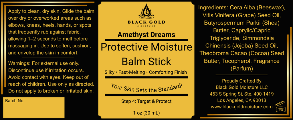 AMETHYST DREAMS BODY BALM STICK- 1 oz