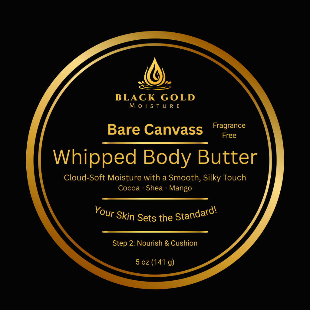 BARE CANVASS WHIPPED BODY BUTTER - 5 oz (FRAGRANCE-FREE)