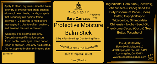 BARE CANVASS BODY BALM STICK- 1 oz (FRAGRANCE-FREE)