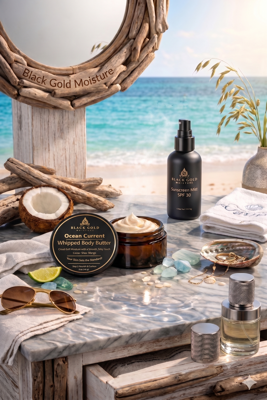 OCEAN CURRENT WHIPPED BODY BUTTER - 5 oz