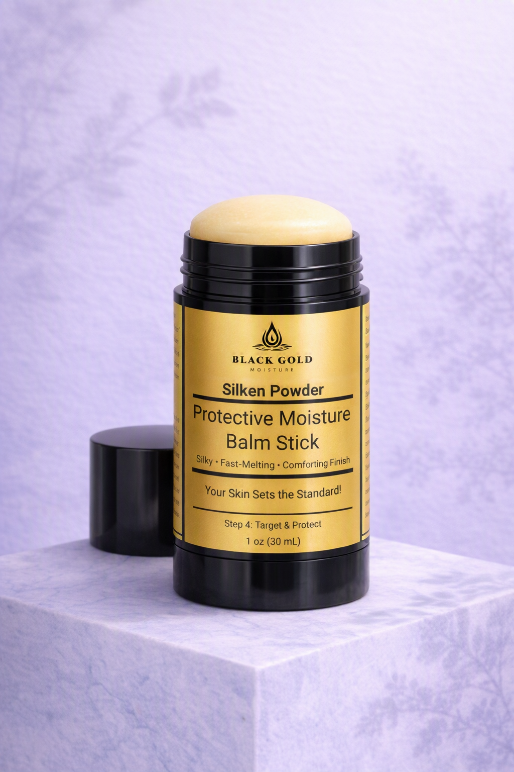 SILKEN POWDER BODY BALM STICK- 1 oz