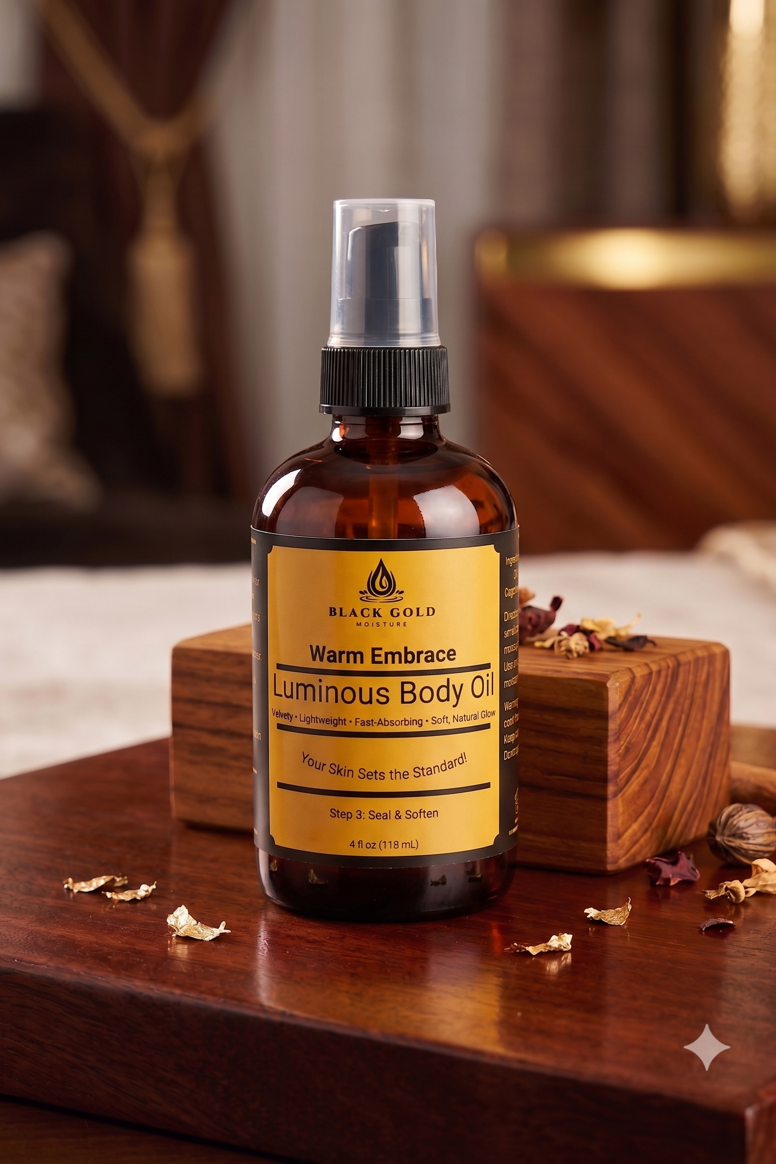 WARM EMBRACE BODY OIL - 4 oz